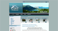Desktop Screenshot of crete-real-estate.gr